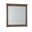 Woodbridge Landscape Mirror In Dark Cashmere