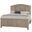Woodbridge Queen Arch Bed In Shadow Grey