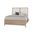 Woodbridge Queen Upholstered Bed In Shadow Grey and White