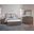 Woodbridge Upholstered Bedroom Set In Dark Cashmere and Grey