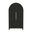 Woodridge Large Bookcase In Black and Grain