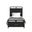 Woodridge Twin Storage Bed In Black and Grain