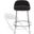 Woodsen Boucle Counter Stool In Black