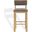 Wrenley Boucle Barstool In Light Brown and Natural