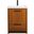Wyatt 24 Inch Single Bathroom Vanity In Teak