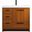 Wyatt 36 Inch Single Bathroom Vanity In Teak