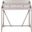 Wyatt Quartz Gray Desk with Pull Out