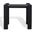 Wynima Sea Grass Accent Table In Black