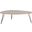 Wynton Oak and Black Wood Coffee Table