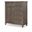 XXX's and OOO's 2 Door and 5 Drawer Chest In Cocoa