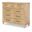XXX's and OOO's 9 Drawer Bureau In Amber