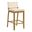 Yaneli Counter Height Bar Stool In Amber Glow and White