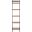 Yassi 5 Tier Leaning Etagere in Natural and Charcoal