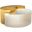 Ying Yang Coffee Table In Gold and Silver