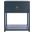 Yudi 1 Drawer 1 Shelf Nightstand in Navy