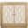 Yuna Rustic Oak/Copper/Mirror 2 Door Chest