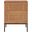 Zadie 2 Drawer Rattan Nightstand in Natural