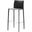 Zak Black Leather Counter Stool - Set of 2