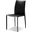 Zak Black Leather Dining Chair - Set of 2