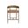 Zanatta Counter Stool In Tan Leather