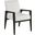 Zanzibar Latham Upholstered Arm Chair In Warm Taupe