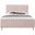 Zara Velvet Queen Bed In Pink