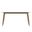 Zayle 55 Inch Dining Table with Sintered Stone Top In White