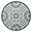 Zelka Suzani Hand-Tufted Wool Area Rug In Sage and Blue