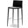 Zeno Black Leatherette Counter Stool - Set of 2