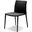 Zeno Black Leatherette Dining Chair - Set of 2