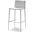 Zeno White Leatherette Counter Stool - Set of 2
