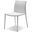 Zeno White Leatherette Dining Chair - Set of 2