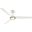 Zentech 52 Inch 3-Blade Wi-Fi Energy Star Damp Rated Ceiling Fan with LED Light Kit and Handheld Remote In Fresh White