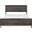 Zephyr Queen Panel Bed In Gray