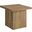 Devar Square Engineered Wood End Table Mango