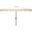 Zimmerman 6.5 X 10 Ft Rect Market Umbrella In White Beige