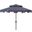 Zimmerman 9Ft Double Top Market Umbrella In White Navy