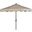 Zimmerman Beige 9 Crank Market UV Resistant Umbrella with Flap