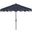 Zimmerman Navy 9 Crank Market UV Resistant Umbrella with Flap