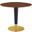 Zinque 36 Inch Dining Table In Walnut