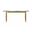Zinti 55 Inch Dining Table with Sintered Stone Top In Bronze and Light Grey