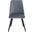 Zoi Upholstered Dining Chair Set of 2 in Grey