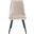 Zoi Upholstered Dining Chair Set of 2 in Taupe