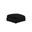 Zoie Corduroy Velvet Ottoman in Black
