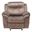 Zubaida Chocolate Glider Recliner