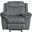 Zubaida Gray Glider Recliner