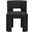 Zuno Velvet Performance Fabric Upholstered Dining Chair Set of 2 In Black