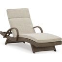 Beachcroft Light Gray Outdoor Sofa with Cushion by Ashley Furniture ...