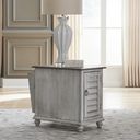 Ocean Isle Gathering Table In White by Liberty | 1StopBedrooms