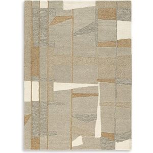 Abbotton 5 ft x 7 ft Rug In Gray and Taupe